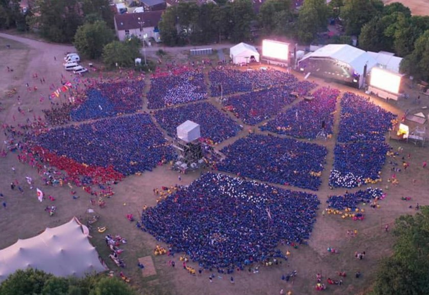 Vue aérienne Connecté 2019. Crédit Thierry Braun.
